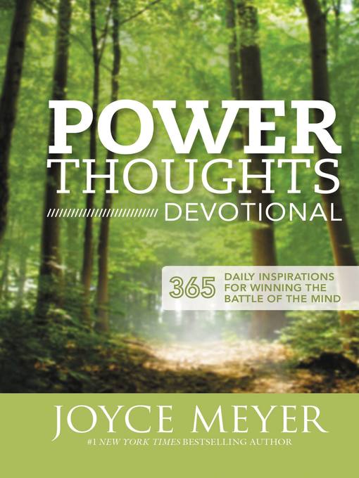 Title details for Power Thoughts Devotional by Joyce Meyer - Wait list